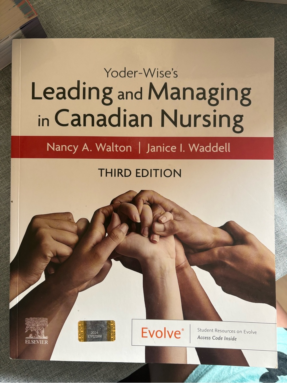 Canadian nursing textbook